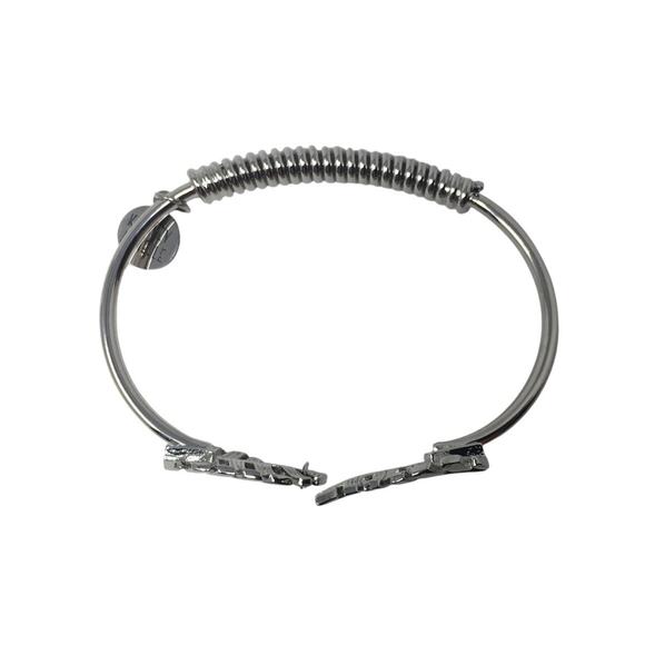 Kinsley Armelle Laurel Leaf Bracelet - Silver Ion Plated - Picture 8 of 13